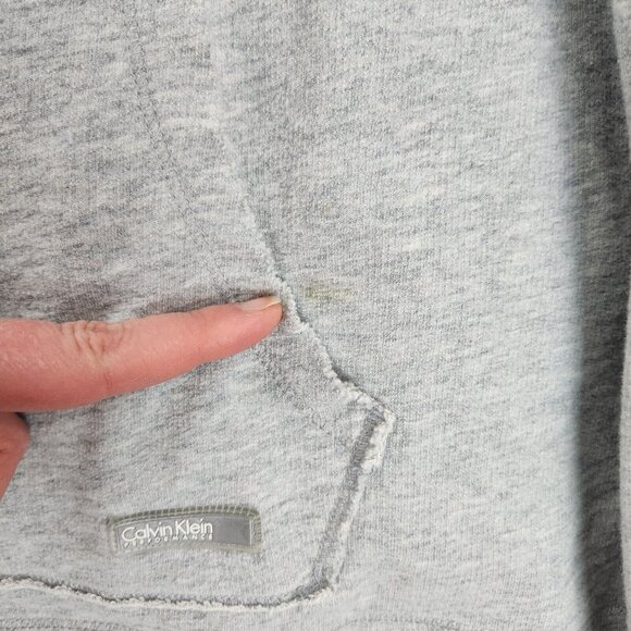 Calvin Klein Jacket Womens 2X Gray Performance Quick Dry Lightweight Hooded - Picture 6 of 16